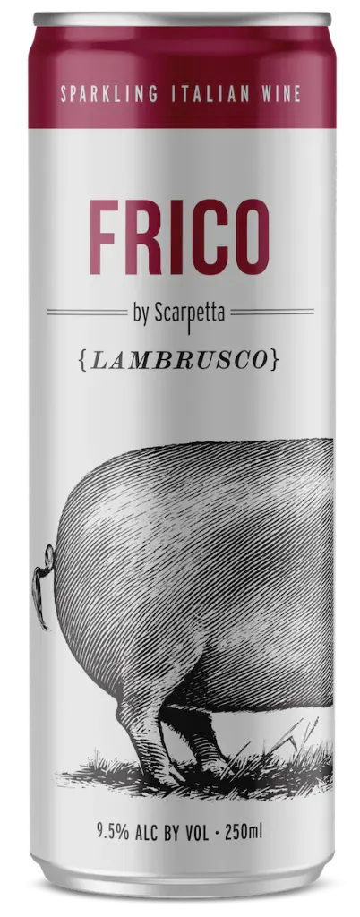 Scarpetta, Frico Lambrusco